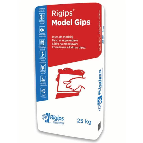 Ipsos de modelaj Model Gips - 25KG