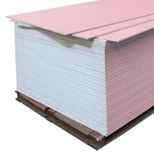 Placa Gips-carton Rosu Ignifug 12.5x1200x2600mm