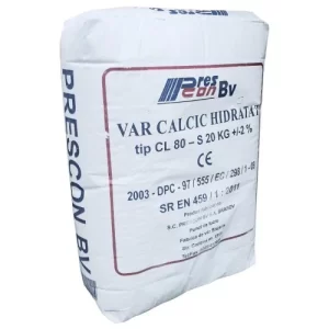 Var Calcic Hidratat PRESCON - 20KG
